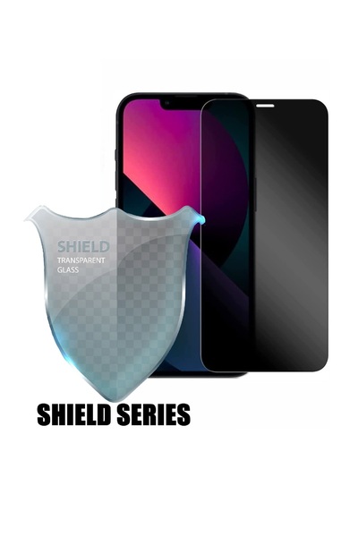 Evax (SHIELD GHOST) واقي شاشة زجاجي متوافق مع هاتف iPhone 12 من سلسلة Ghost Full Covering Shield