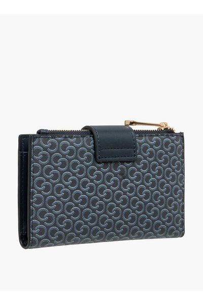Celeste Monogram Print Bi-Fold Wallet