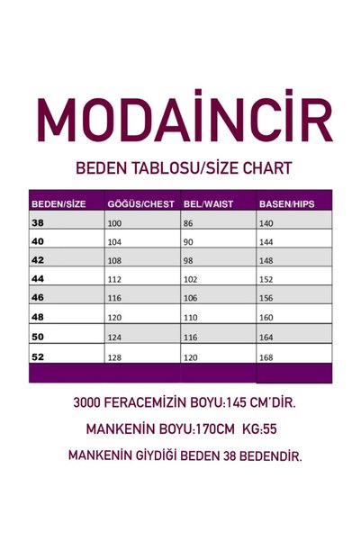 Moda İncir FERACE مجعد