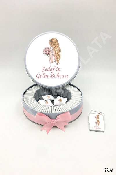 KAKAO AĞACI 100 Adet Gelin Bohça Çikolatası