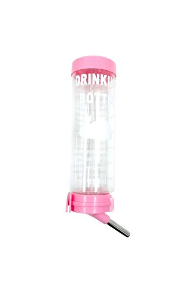 Ans Papağanlar Tavşanlar Ve Diğer Küçük Hayvanlar İçin Suluk 250 Ml (Pembe)