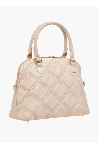 Flora Bella by Shoexpress Flora Bella Quilted Tote Bag with Detachable Strap and Zip Closure