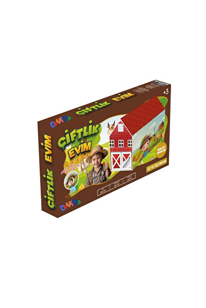 DeYiDo Çiftlik Evim Eğlenceli Oyun Evi Evcilik Oyun Çadırı Minik Kampçı Çadırı