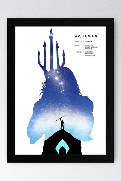 Saturn Pictură înrămată Aquaman - Pictură poster Marvel