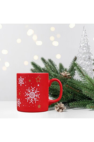 Myros Kar Tanesi Kırmızı Kupa