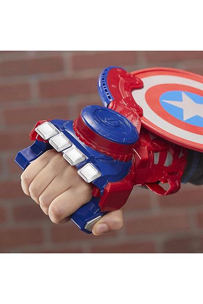 Nerf Power Moves Marvel Avengers Captain America Shield E7375