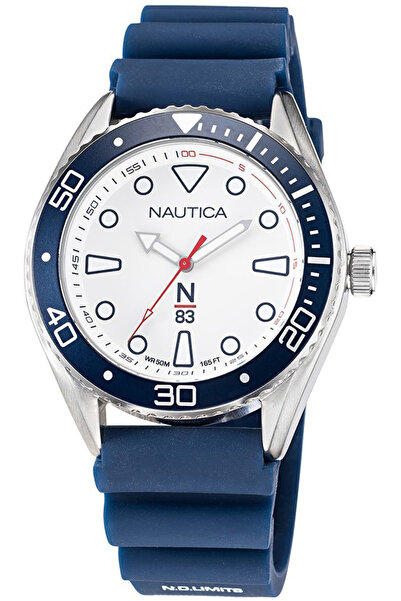 Nautica ساعة يد رجالية Napfwf115 Finn World