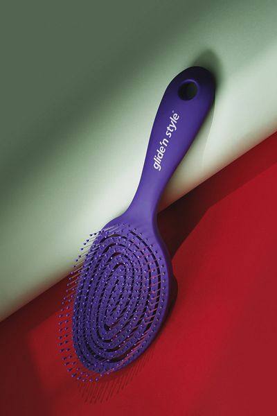 Glide'n Style Gs-244 Model Three Dimensional Opening and Combing Brush