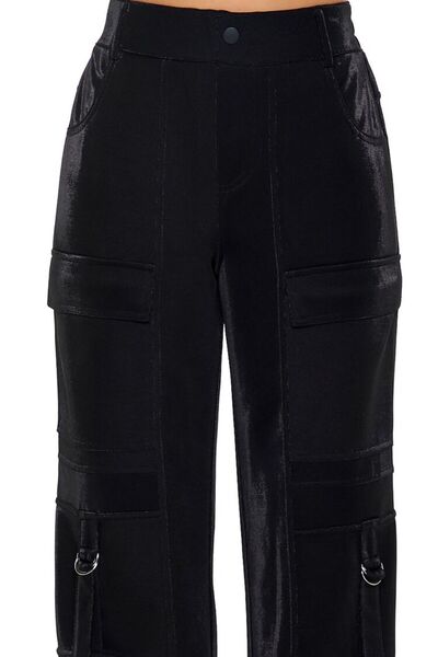 Forever 21 Wide-Leg Utility Kargo Pantolon