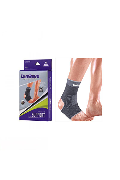 Lenwave LW-0924 AYAK BİLEĞİ KORUYUCU TOPUK AÇIK ÇORAP STD ANTRASİT