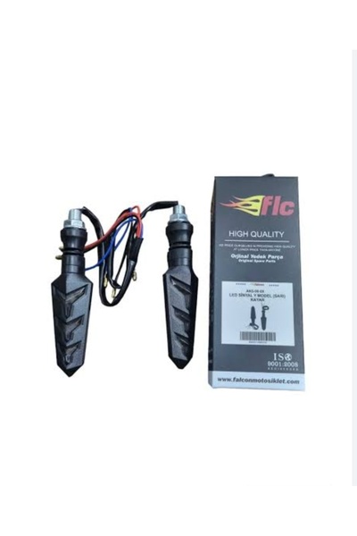 Falcon kayan led sinyal takım sarı ışık Ok işaretli