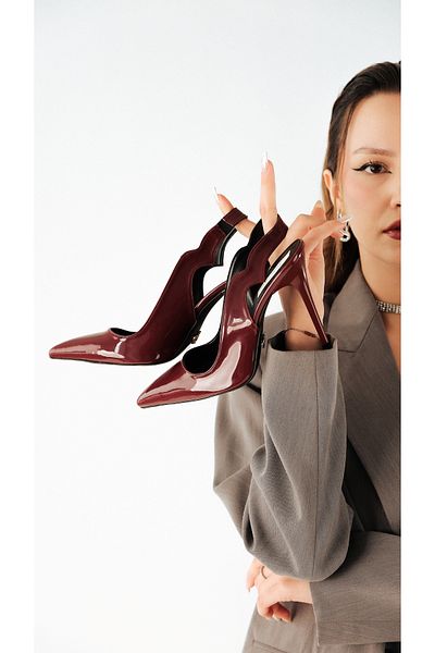AYAKKABI PRENSİ Elisa Cherry Model Men's Shoes