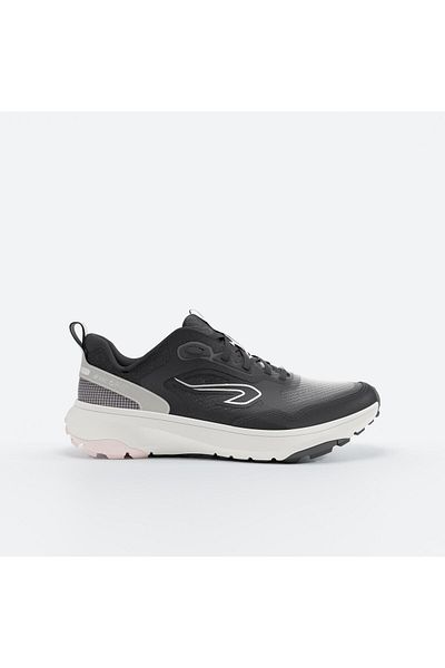 Decathlon Kalinji Women's Running Shoes - Black/Pink - Kiprun Jf190 Grip