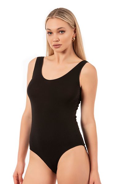 ÖZKAN underwear Özkan 26599 Women's Cotton Modal Zero Sleeve Thick Strap Hooked Snap Body