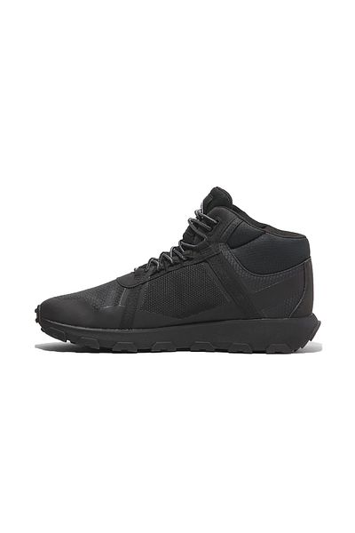 Timberland Ανδρικά παπούτσια Trekking Winsor Trail Mid Black - Lace Up, Αδιάβροχα