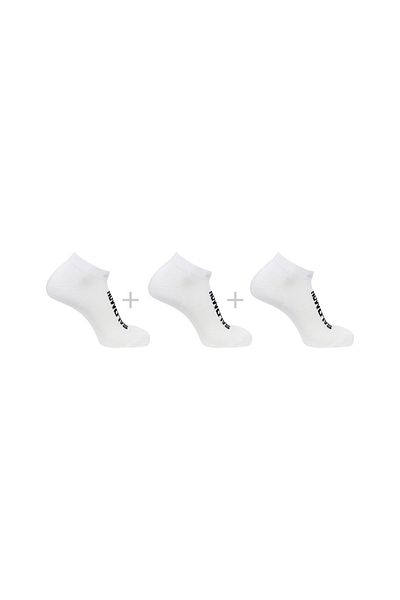Salomon Κάθε μέρα Χαμηλή 3-συσκευασία Unisex Λευκές κάλτσες Unisex Κάλτσες Lc2086900