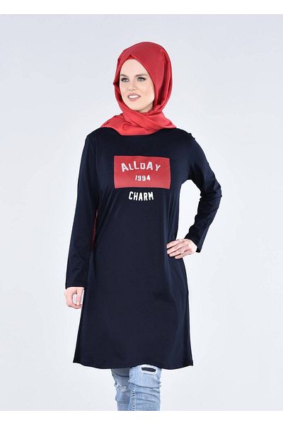 TRENDTESETTÜR T 99115 Allday-knitted Hijab Tunic