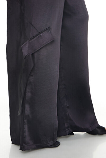 Forever 21 Plus Size Saten Kargo Pantolon