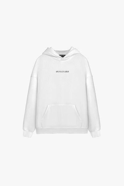 ablukaonline Ανδρικό φούτερ Premium Oversize Hooded - Savage Print, Ecru