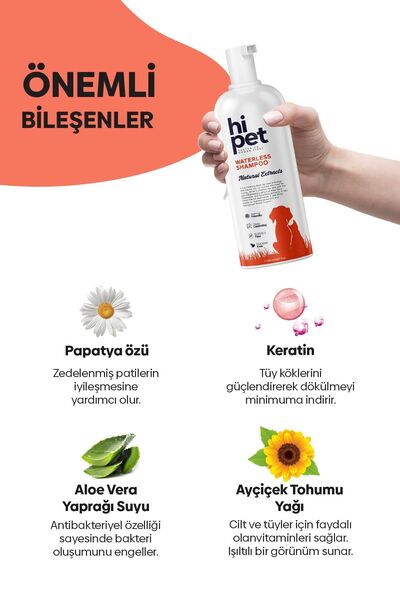 HiPet Köpek Kuru Şampuan