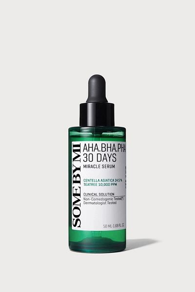 Some By Mi Aha Bha Pha - سيروم ميراكل 30 يومًا 50 مل (كورندي) سيروم مهدئ ومفتح