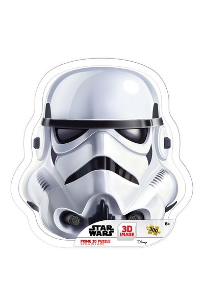 Prime 3D Star Wars Storm Trooper Metal Box Puzzle - 300 Pieces, Model 3557