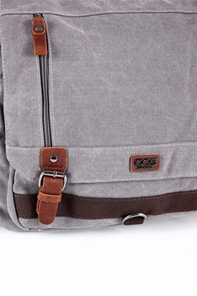 ÇÇS Лондон 31466 GREY Документоносна сумка з ременем через плече - ÇÇS