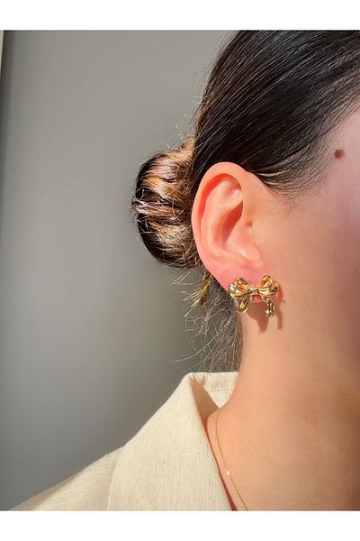 Ressia Bow Detailed Earrings