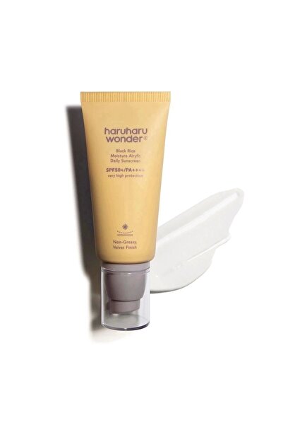 Genel Markalar wonder Black Rice Moisture Airyfit Sunscreen SPF50+ 50ml - Nemlendirici Airyfit Güneş Kremi