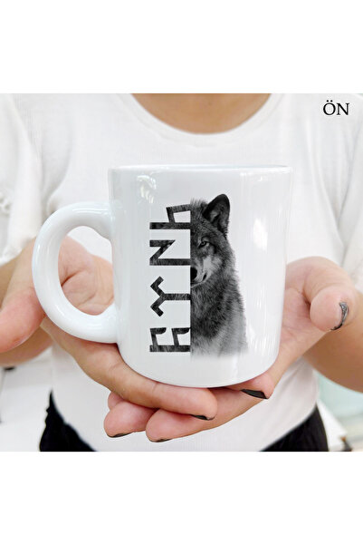 Hediyeciabla Bozkurt Göktürk Dilinde Türk Dayanıklı Her Yaşa ve Zevke Uygun K...