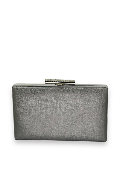 Generic Brand Anthracite Gray Metal Case Evening Dress Bag , 2026 Fashion Scr...