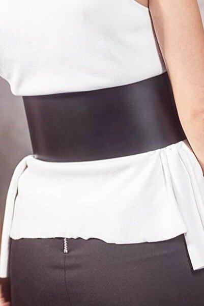 Angels Passion Özel Tasarım Önden 3 Toka Detaylı Şık Deri Kemer