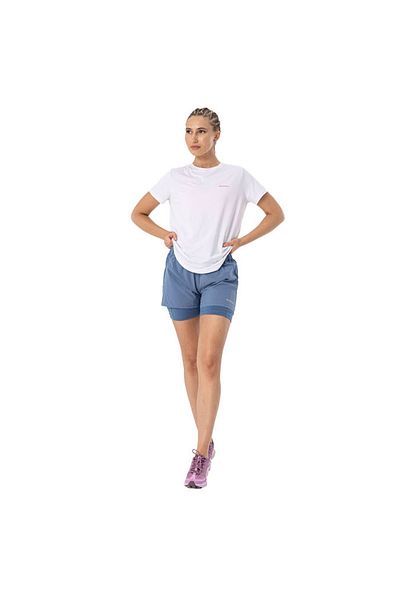 Merrell Tyme Women's White Running T-Shirt Women's Running T-Shirt M3Tyme