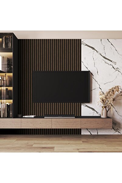 Adawall OMEGA 23211 Serisi | Düz Şerit Desen Duvar Kağıdı / 16,5 m2