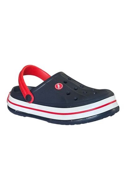 Akınal Bella E457 Tommy/Navy Blue Women's Sabo Slippers