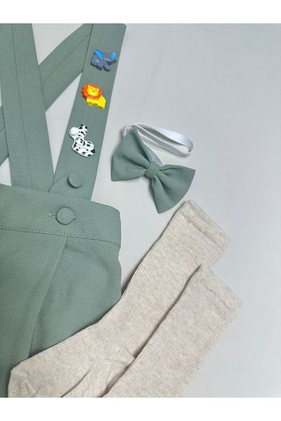 annerüyası Safari Concept Shorts Salopette Flatwear Socks