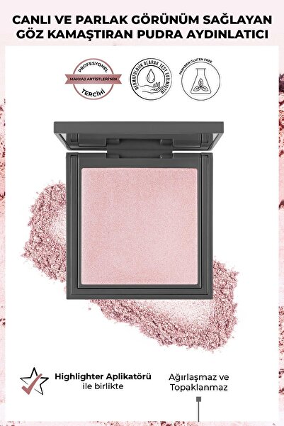 Alix Avien Aydınlatıcı - Powder Highlighter Pink
