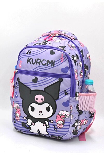 ms mixxstore Purple Orthopedic Primary School Bag - Color Patterned, Back Support and Feeding