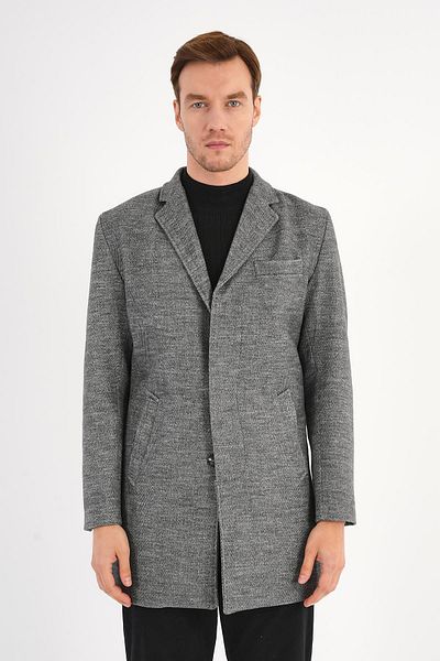 Deri Company Palton pentru bărbați Chill Houndstooth Gri
