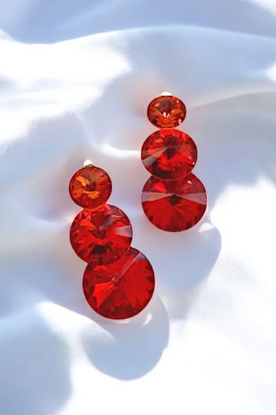 PETEK AKSESUAR 3 Drop Earrings