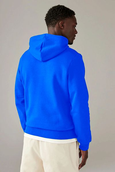 Superlife Ανδρικό φούτερ Superlife Fleece άνετο με κουκούλα σε μούχλα με 3 κλωστές