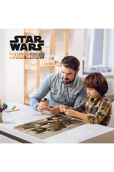Prime 3D Star Wars the Mandalorian - Metal Box Puzzle, 300 Pieces