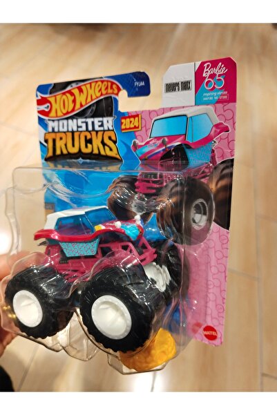 HOT WHEELS Monster Trucks Barbie 65.yıla Özel Koleksiyonluk Metal Araba