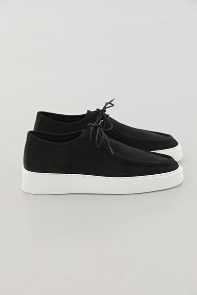 Faruk balkanas Ludwig Model Eva Sole Nubuck Leather Casual Shoes