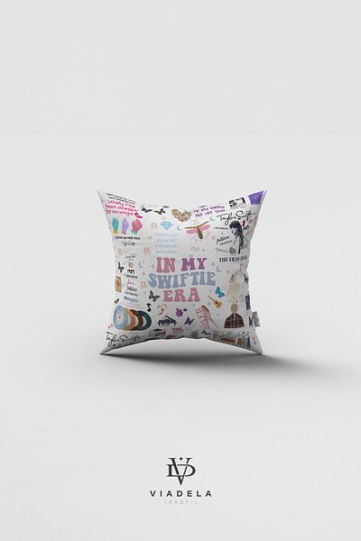 Viadela In My Swift Era Throw Pillow Cover for Taylor Swift