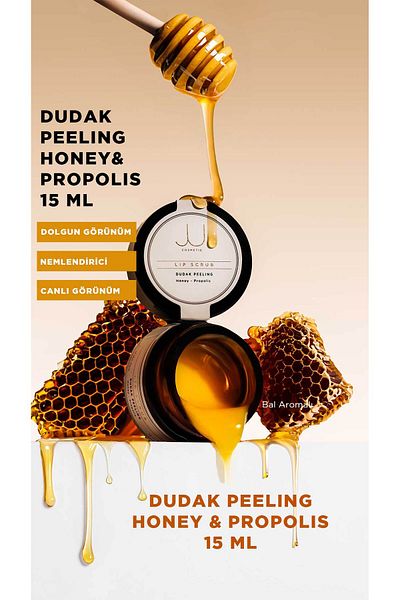 ju cosmetic 15 ml Honey&Propolis Lip Peeling