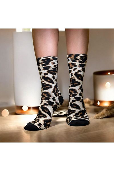 ROKH Bamboo Leopard Socks Gift