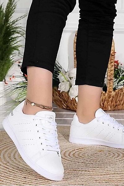 Jump 29159 B7 Women's Casual Sneakers Ja 329159128 Meat-1White