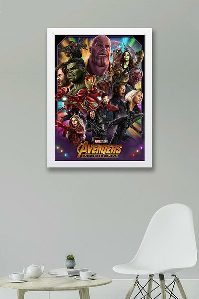 Saturn Pictură înrămate Avengers - Pictură poster Marvel Avengers
