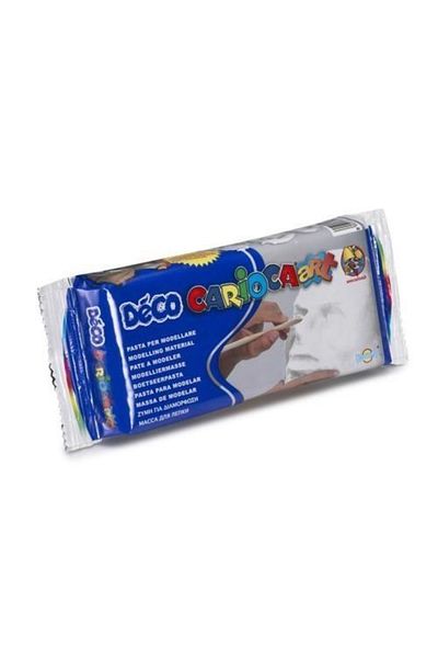 CARIOCA Deco Ceramic Plasticine - 500 Gr White